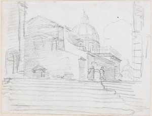 S. Rocco door Hubert Robert