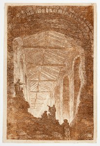 De Antieke Galerij, plaat tien uit Les Soirées de Rome