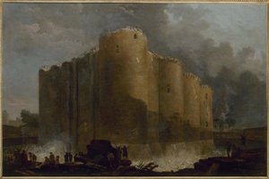 De Bastille, in de eerste dagen van de sloop