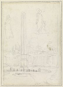 De Obelisk op het Sint-Pietersplein