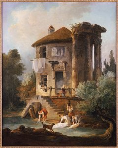 Onbekend schilderij door Hubert Robert