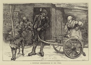 Een bergkaasmaker in de Tirol