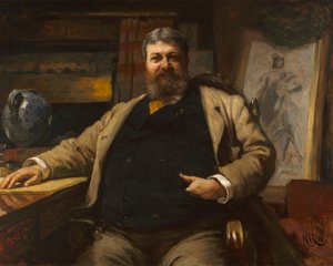 H. H. Richardson, 1886 door Hubert von Herkomer