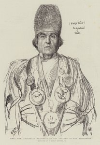 Hwfa Mon, Aartsdruïde, voorzitter van de Gorsedd op de Eisteddfod