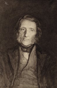 John Ruskin (1819-1900), Engelse schrijver, kunstcriticus, kunstenaar en sociaal denker door Hubert von Herkomer