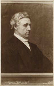 Lewis Carroll (1832-1898), Engelse schrijver door Hubert von Herkomer