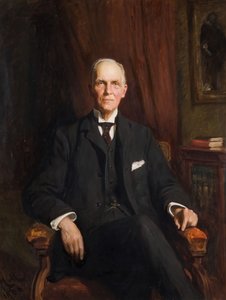 Portret van Sir Edward George Jenkinson 1836-1919, 1906 door Hubert von Herkomer