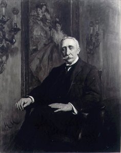 Portret van Sir Carl Meyer (1851-1922)