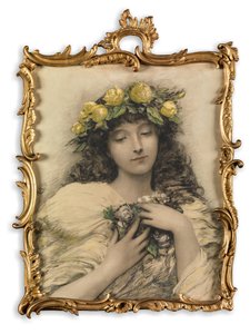 Rozen door Hubert von Herkomer