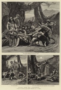 Scènes uit de Tovenares door Hubert von Herkomer