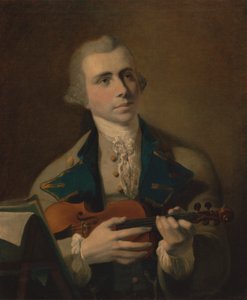 Portret van een Man, Waarschijnlijk een Zelfportret door Hugh Barron