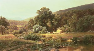 Zomer in de Blue Ridge door Hugh Bolton Jones