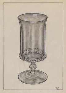 Drinkglas door Hugh Clarke