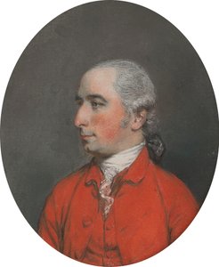 Portret van een Heer door Hugh Douglas Hamilton