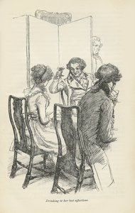 Drinken op haar beste genegenheden, 1896
