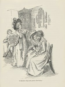 Ik verklaar dat ze heel charmant zijn, 1896 door Hugh Thomson