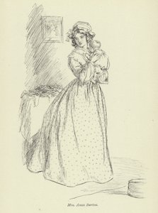 Illustratie voor Amos Barton door Hugh Thomson
