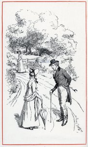 Illustratie voor "Emma" door Jane Austen door Hugh Thomson