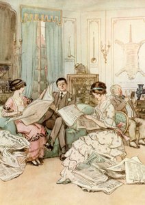 Illustratie voor J M Barrie
