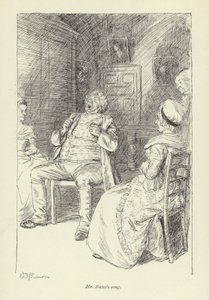 Illustratie voor Mr Gilfils Liefdesverhaal door Hugh Thomson