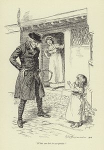 Illustratie voor Mr Gilfils Liefdesverhaal door Hugh Thomson