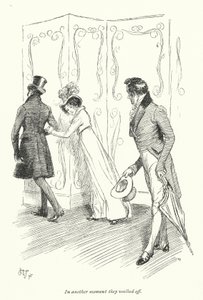 Illustratie voor Persuasion door Jane Austen
