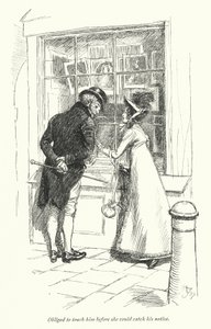 Illustratie voor Persuasion door Jane Austen