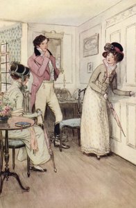 Illustratie voor Quality Street door Hugh Thomson