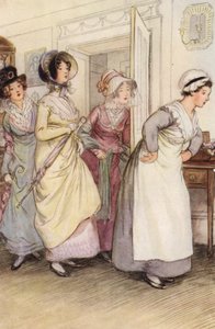 Illustratie voor Quality Street door Hugh Thomson