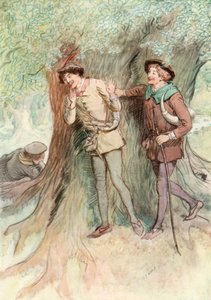 Illustratie voor Shakespeare