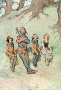 Illustratie voor Shakespeare