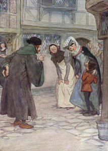 Illustratie voor The Merry Wives of Windsor door Hugh Thomson