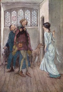 Illustratie voor The Merry Wives of Windsor
