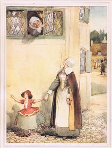 In de Zonnige Dag Werd het Gezicht van Mevrouw Hibbens Geduwd