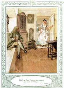 She Stoops to Conquer door Oliver Goldsmith door Hugh Thomson