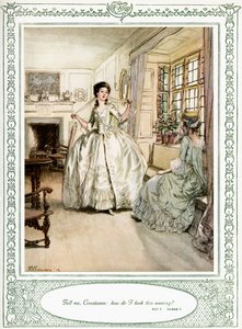 She Stoops to Conquer door Hugh Thomson