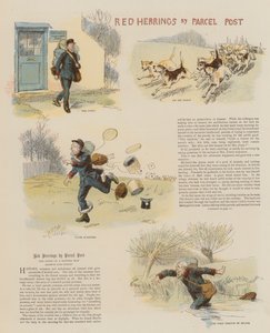 Rode haringen per pakketpost door Hugh Thomson