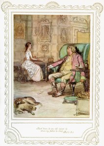 Toneelstuk van Richard Brinsley Sheridan door Hugh Thomson