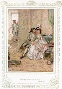 Toneelstuk van Richard Brinsley Sheridan door Hugh Thomson