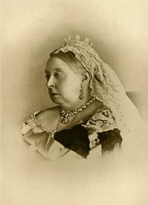 Koningin Victoria, ca. 1894, 1901 door Hughes and Mullins