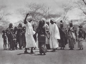 Afrika: Aulad Hamid dans door Hugo Adolf Bernatzik