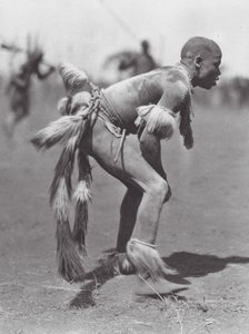 Afrika: Nuba worstelaars door Hugo Adolf Bernatzik