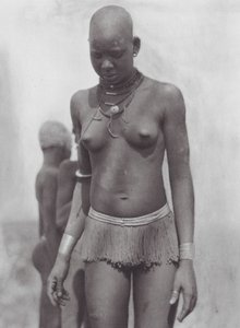 Afrika: Nuer vrouw