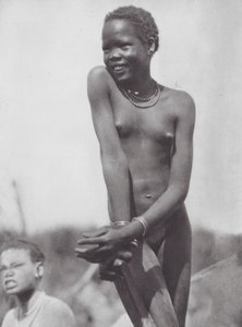 Afrika: Nuer meisje