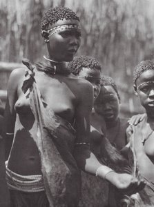 Afrika: Shilluk-meisjes