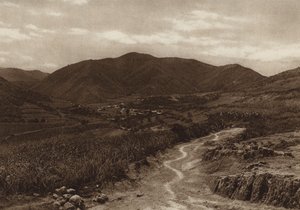 Mexico: San Bartolito (zwart-wit foto)