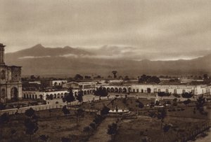 Mexico: Zapotlan met Kolyma (z/w foto) door Hugo Brehme