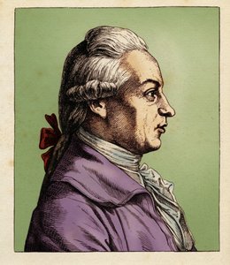 Johann Wilhelm von Archenholz (3 september 1741-28 februari 1812) 1854 (gravure) door Hugo Bürkner