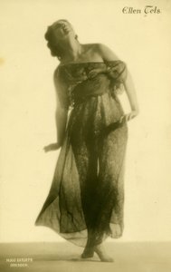 Ellen Tels / Fotokaart door Hugo Erfurth