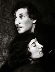 Marc en Bella Chagall (sepia foto)